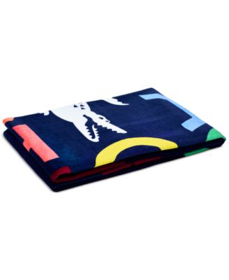 Rainbow Letters Cotton Beach Towel
