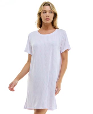 Women's Printed Short-Sleeve Sleepshirt