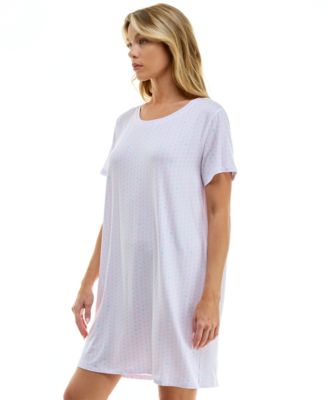 Women's Printed Short-Sleeve Sleepshirt