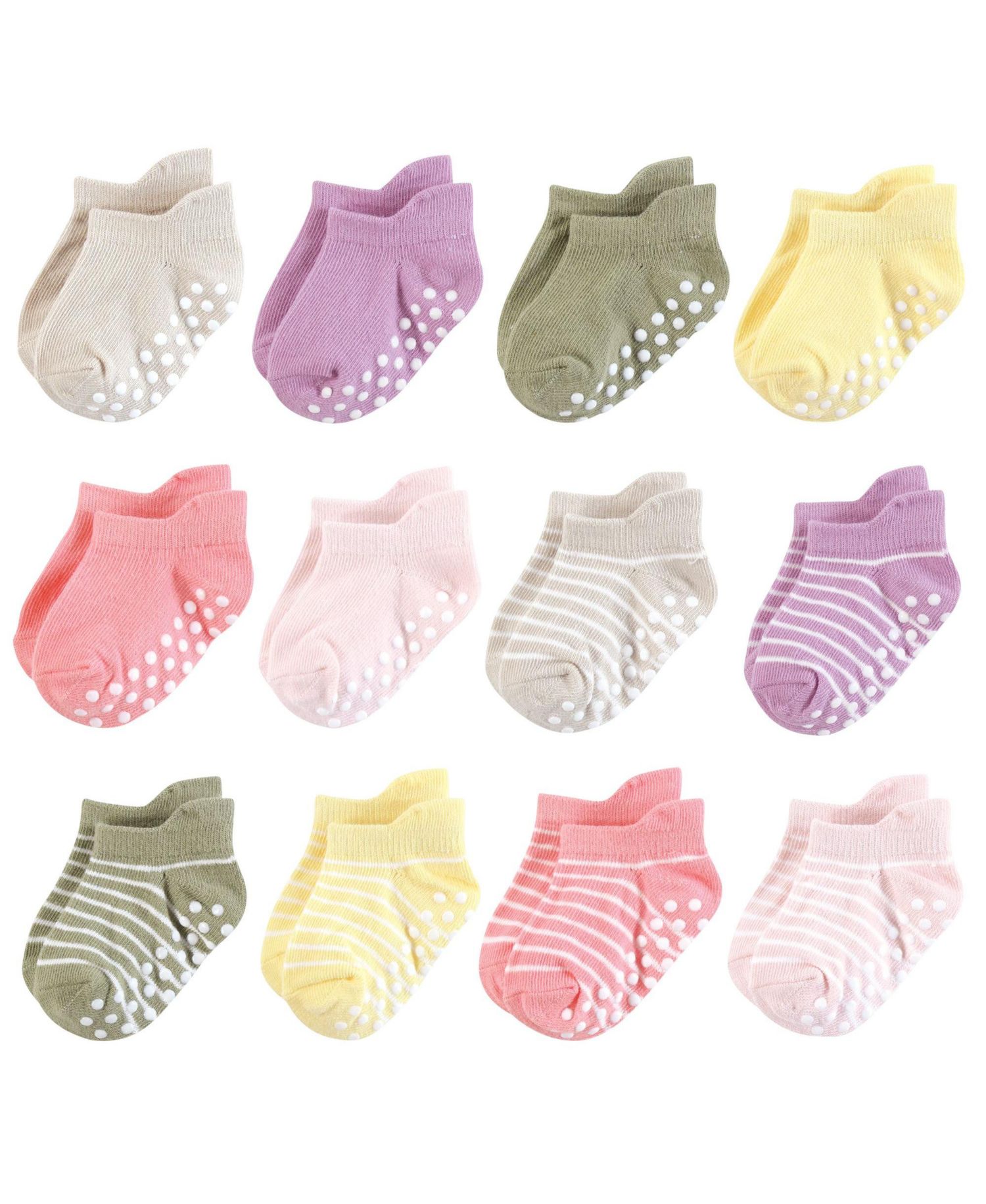 Baby Girls Hudson Non-Skid No-Show Socks
