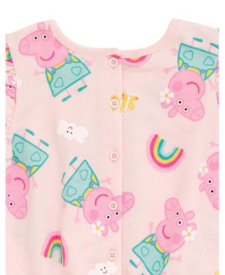 Toddler Girls French Terry Sleeveless Romper