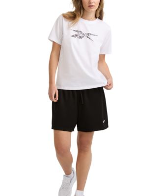 Reebok - Women's Snake-Print Logo T-Shirt