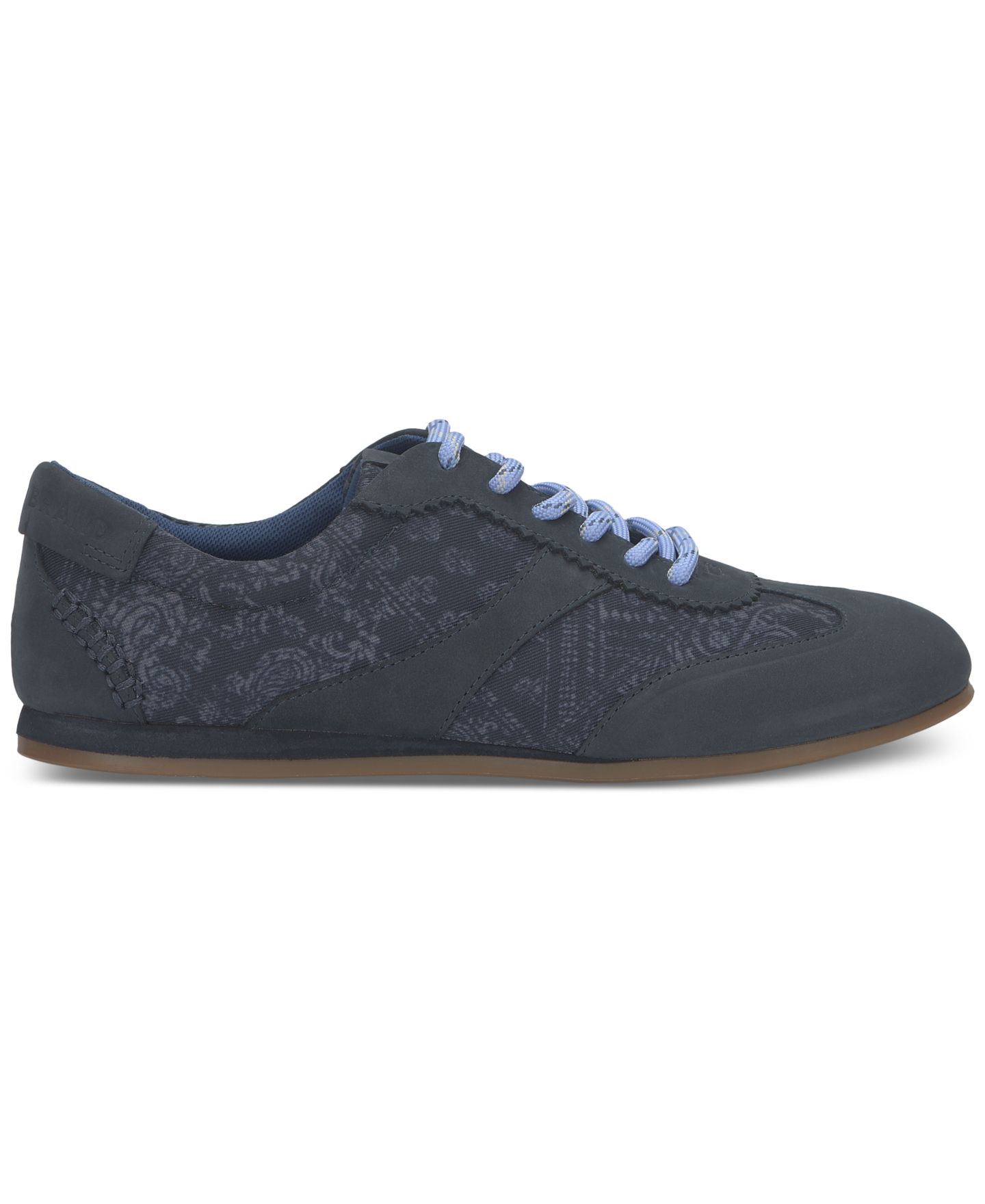 Женские кроссовки Lucky Brand Kofila Lace-Up Low Top, цвет: Тёмно-синий нубуковый — фото 2