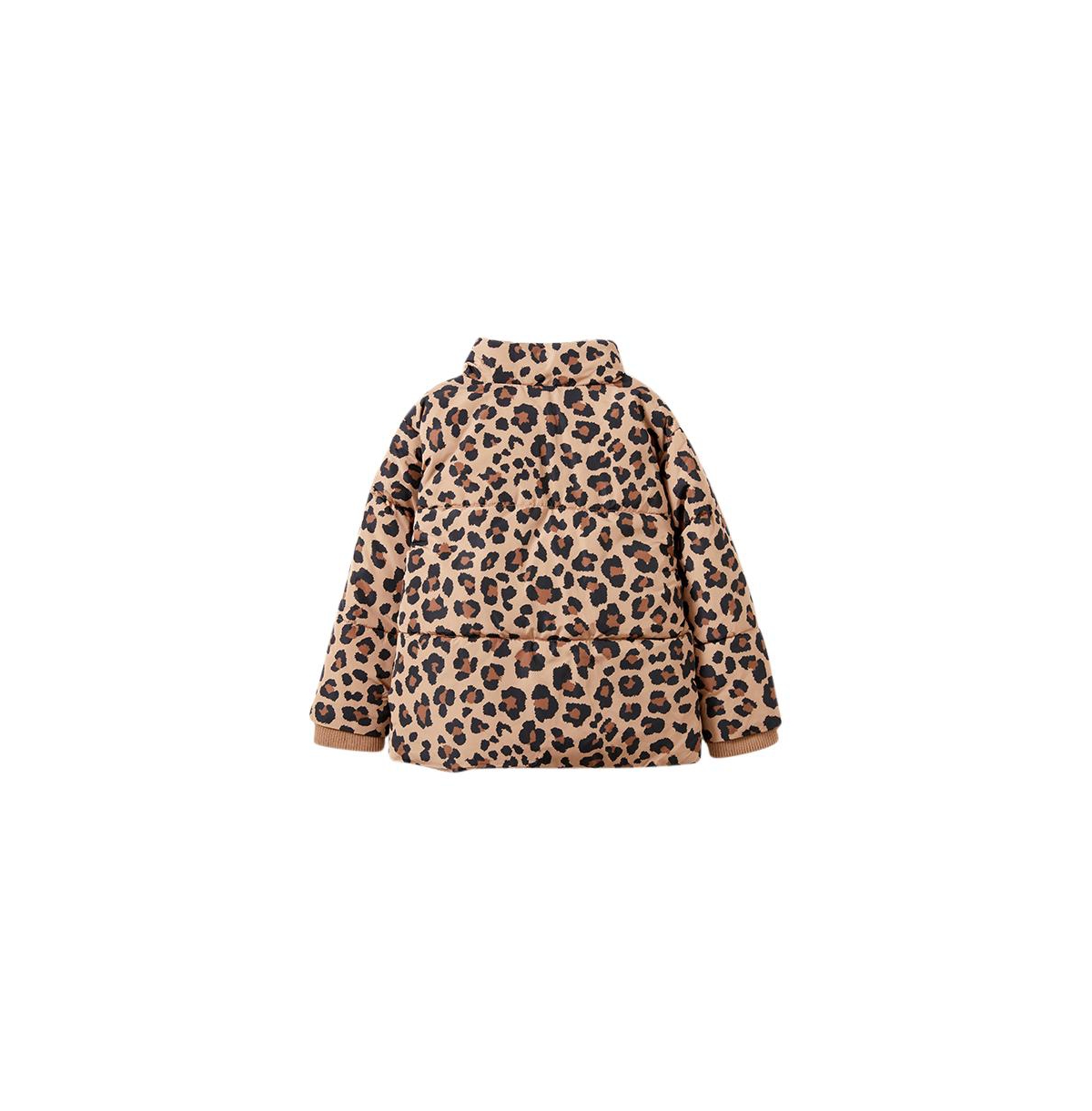 Cotton On Girls Little/Big Joy Puffer Jacket -leopard