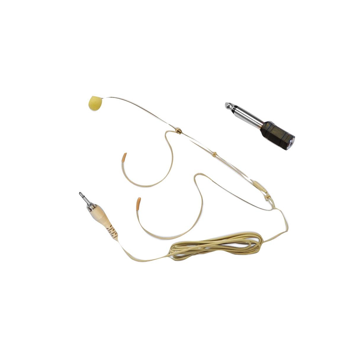 Pyle Universal Head-Worn Microphone, Omni-Directional with Windscreens & 1/4