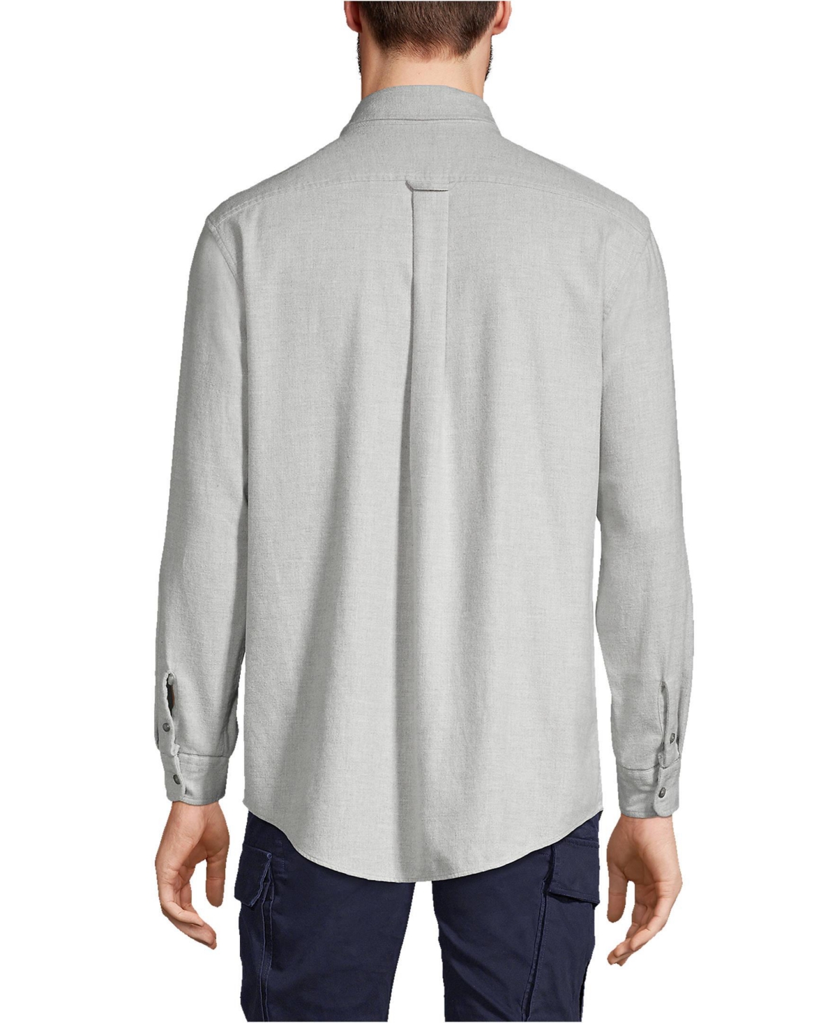 Lands' End Big & Tall Traditional Fit Flagship Flannel Shirt