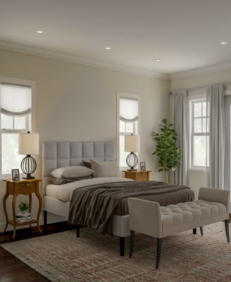 26" Modern Rustic Farmhouse Style Table Lamp Set