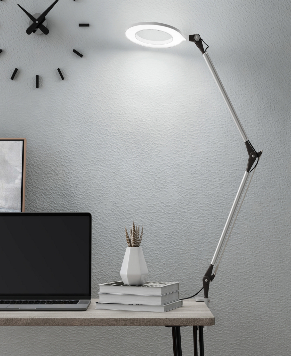 LAVISH HOME 17.5" SWING ARM ARCHITECT DESK LAMP 