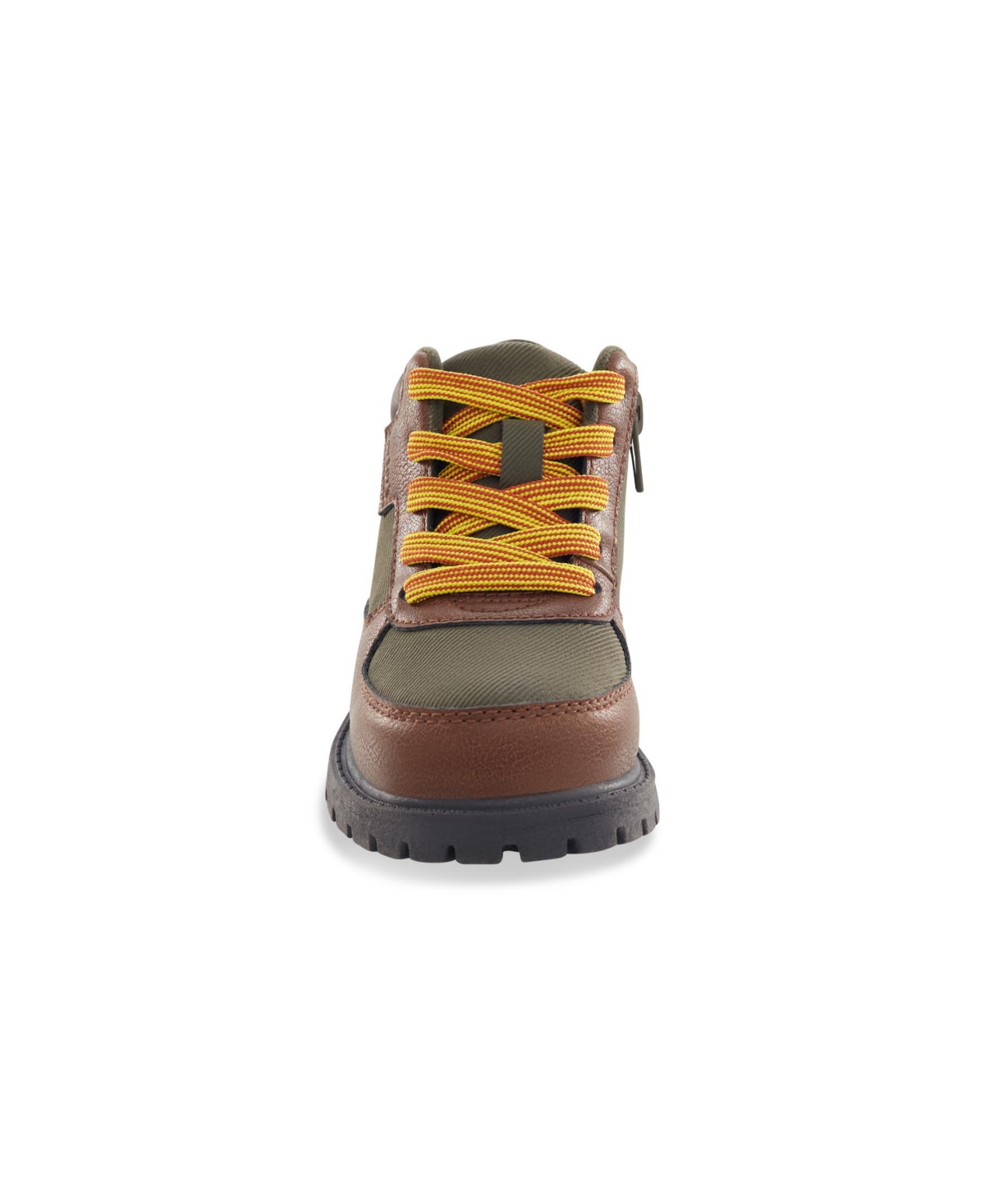 Carter's Toddler Boys Boston Boot In Brown,olive