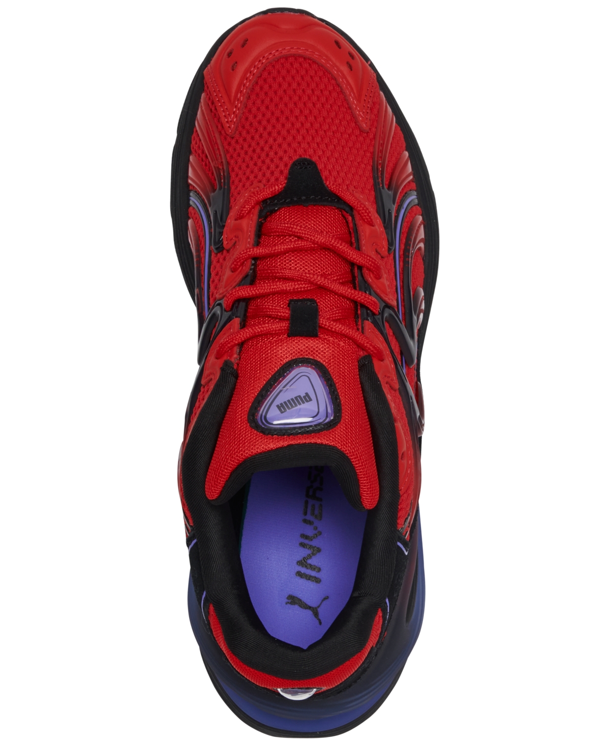 Puma Big Kids' Inverse Rev Running Sneakers From Finish Line In Red