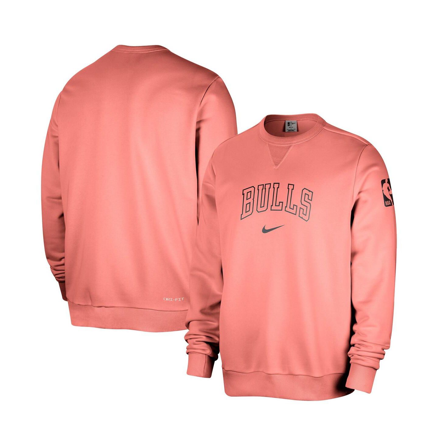 Мужская толстовка Nike Red Chicago Bulls Courtside Standard Issue Performance Pullover — фото 1