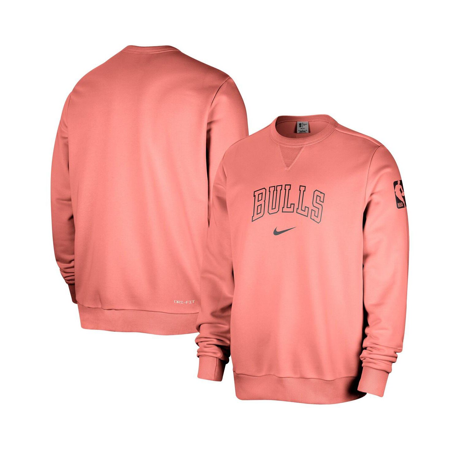 Men's Red Chicago Bulls Courtside Standard Issue Performance Pullover Sweatshirt