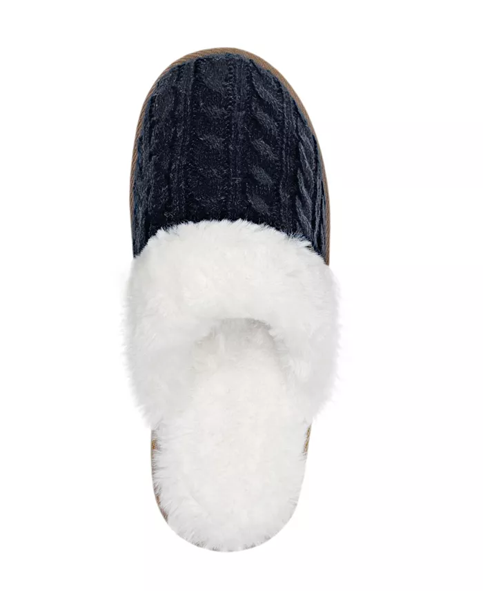 Women's Aria Faux Fur Scuff Slippers - thumbnail 6