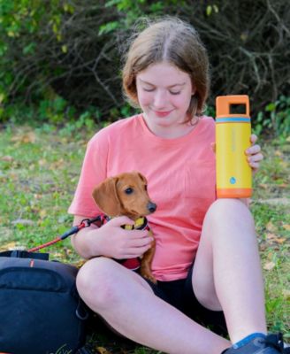 Alpine Flip 'N Sip 2-Pc. Kids Insulated Water Bottle with Straw