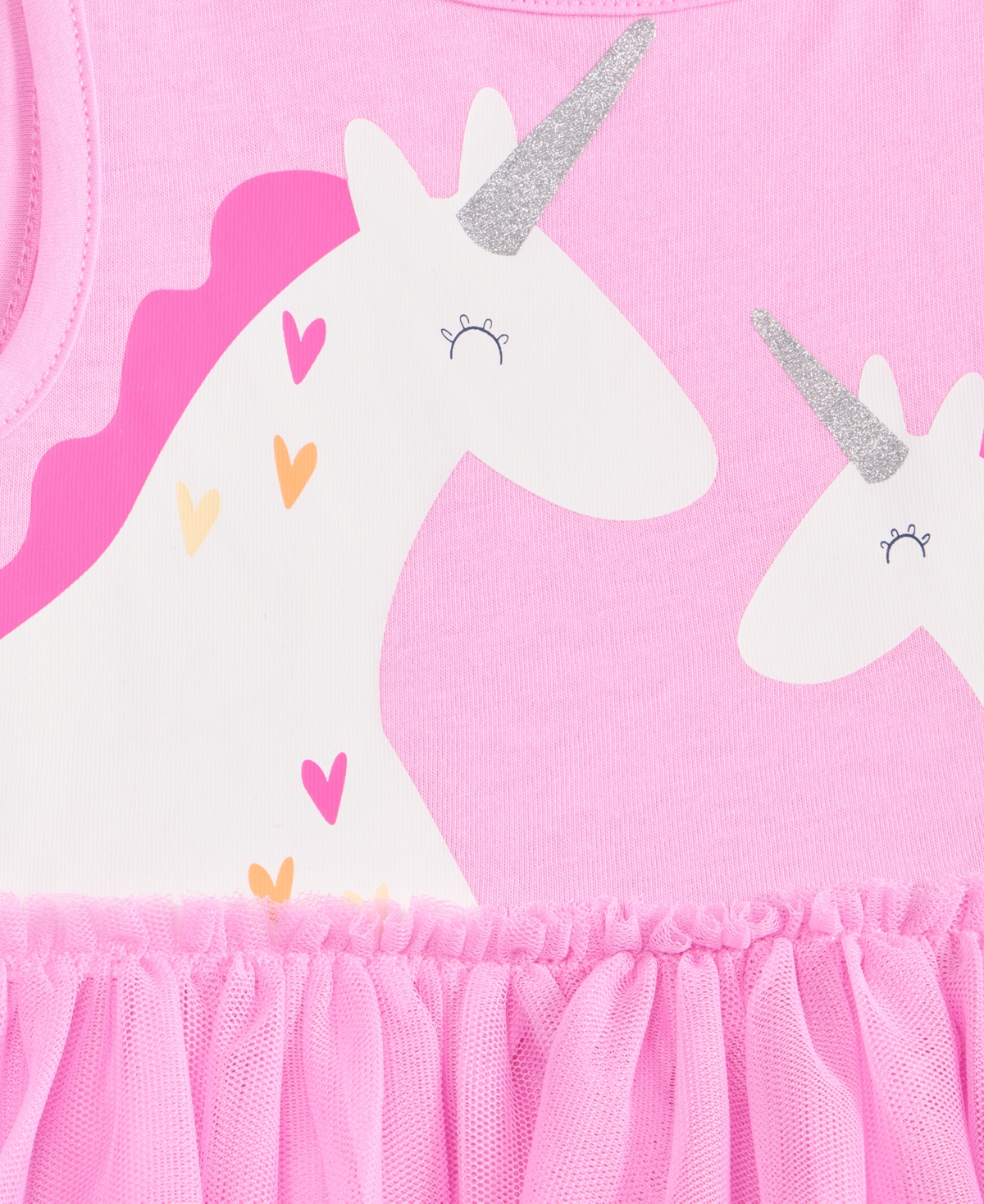 Epic Threads Toddler Girl Unicorn Tulle Dress, Exclusively At Macy's In Bonbon