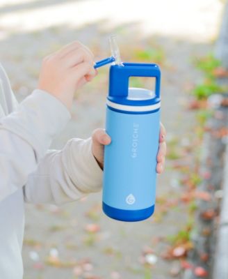 Alpine Flip 'N Sip 16 oz. Kids Insulated Water Bottle with Straw