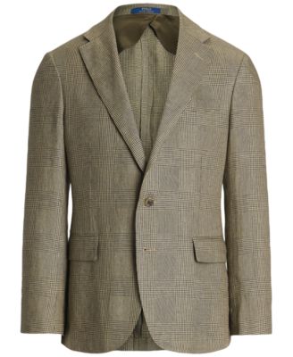 Men's Polo Modern Glen Plaid Sport Coat