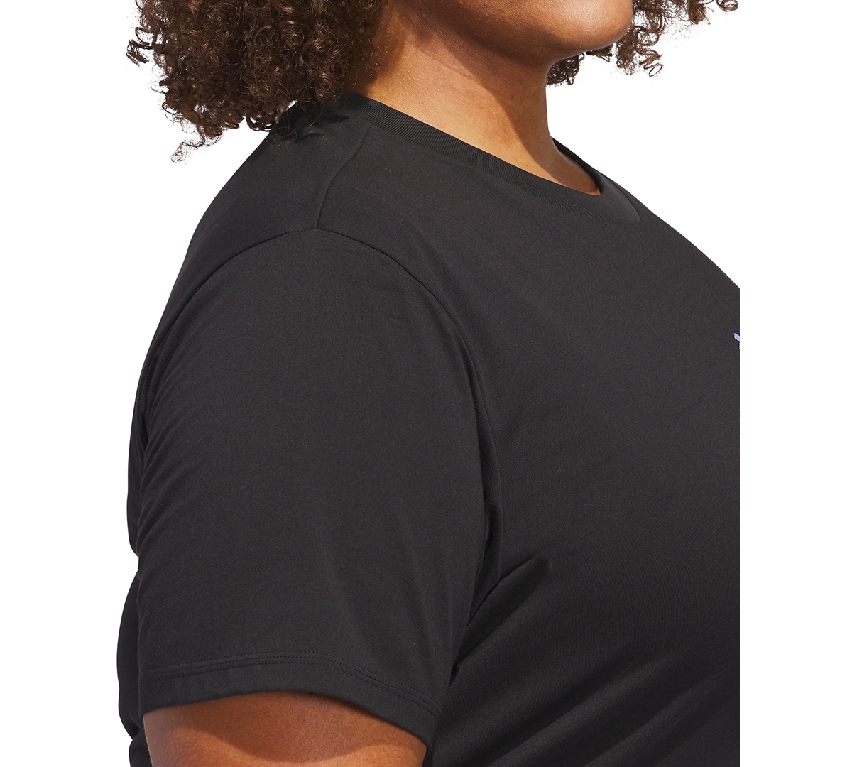 ADIDAS ORIGINALS PLUS SIZE ESSENTIALS LOGO T-SHIRT