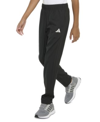 Big Boys Elastic-Waistband Woven 3-Stipe Stretch Pants	