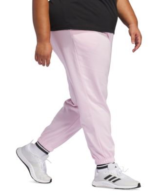 Plus Size Essentials Full-Length Drawstring Joggers