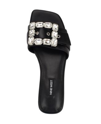 Women's Matter Slip-On Embellished Flat Sandals