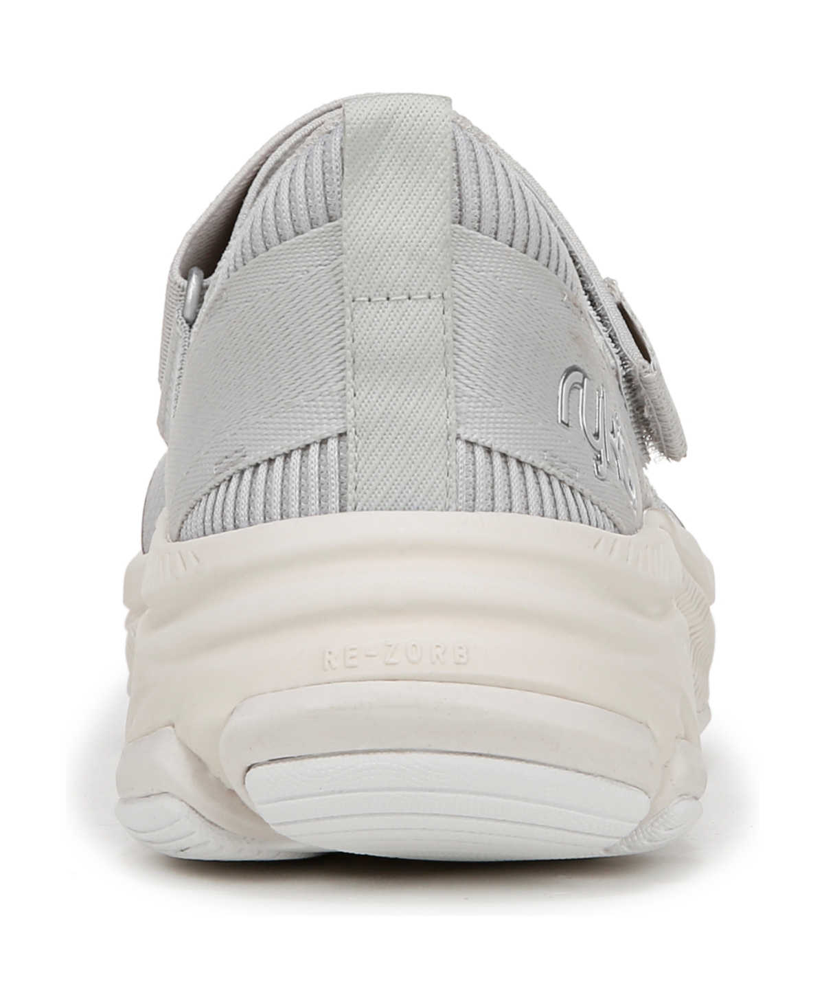 Shop Ryka Women's Devotion Max Mary Jane Walking Sneakers In Silver Mesh Fabric