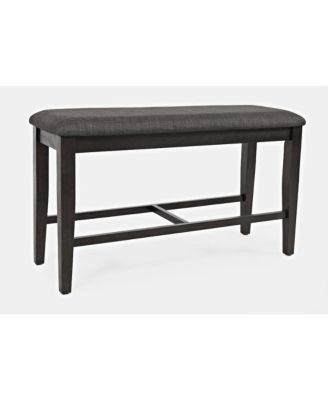 American Rustics Upholstered 42" Counter Bench