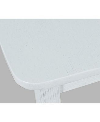 Eastern Tides Coastal Wire-Brushed Wood X-Back Acacia Dining Chair (Set of 2)