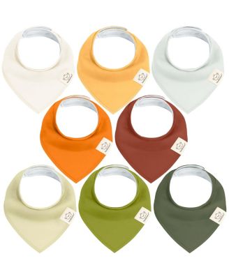 8pk Baby Bandana Bibs, Baby Drool Bibs for Baby Girl, Boy, Baby Bibs for Infant, Newborn