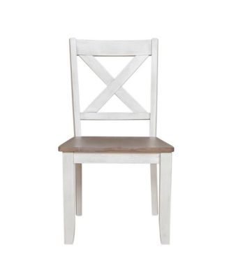 X Back Side Chair- White (RTA)