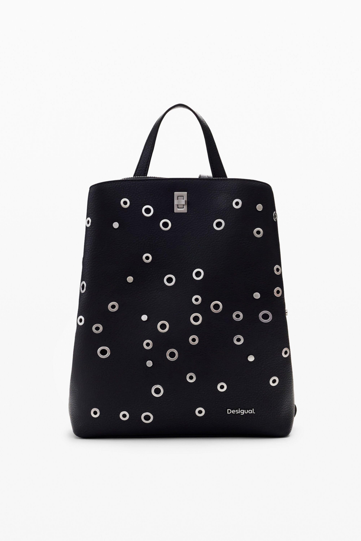 Women's Medium studded backpack - Black