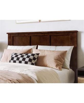 Traditional Style Headboard in Wood Finish