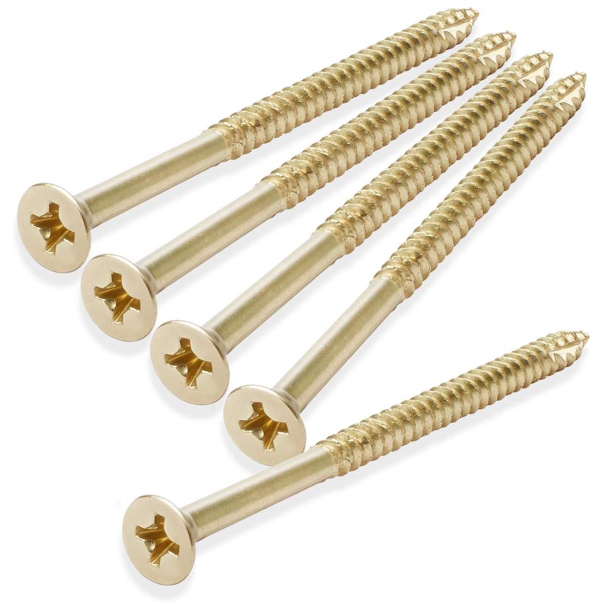 Bright Brass Wood Screws #9 x 3 Inch for Door Hinges - 25 pack - Oil rubbed bronze