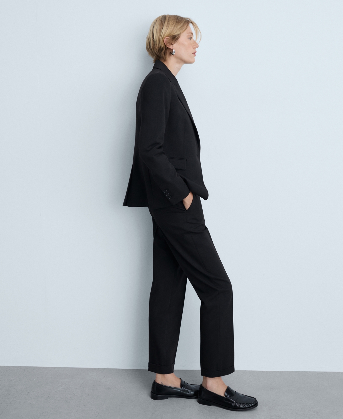 Mango Women's Straight Suit Pants