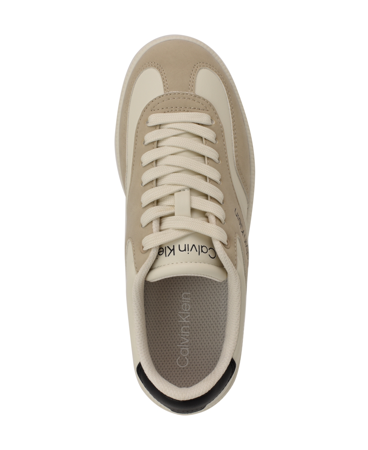 Calvin Klein Women's Norah Casual Lace-up Sneakers In Ivory,beige