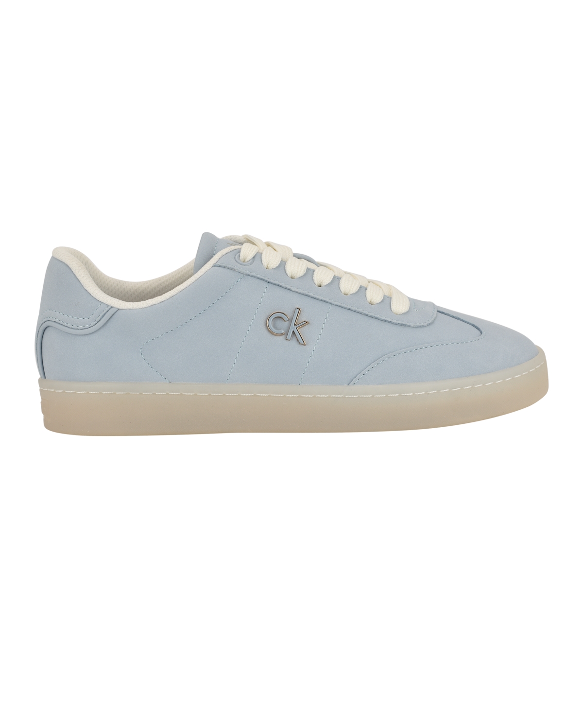 Calvin Klein Women's Nicala Casual Lace-up Sneakers In Light Blue