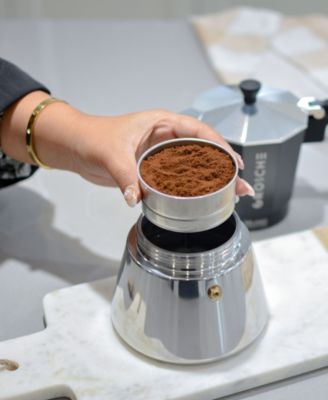 Milano Induction Stovetop 3 Cup Espresso Maker Moka Pot