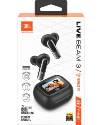 Live Beam 3 True Wireless Noise-Cancelling Closed-Stick Earbuds