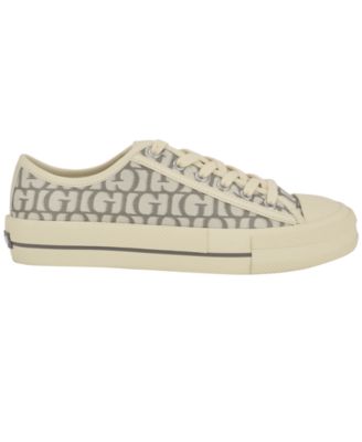 Women's Carey Jacquard Logo Low-Top Lace-Up Sneakers