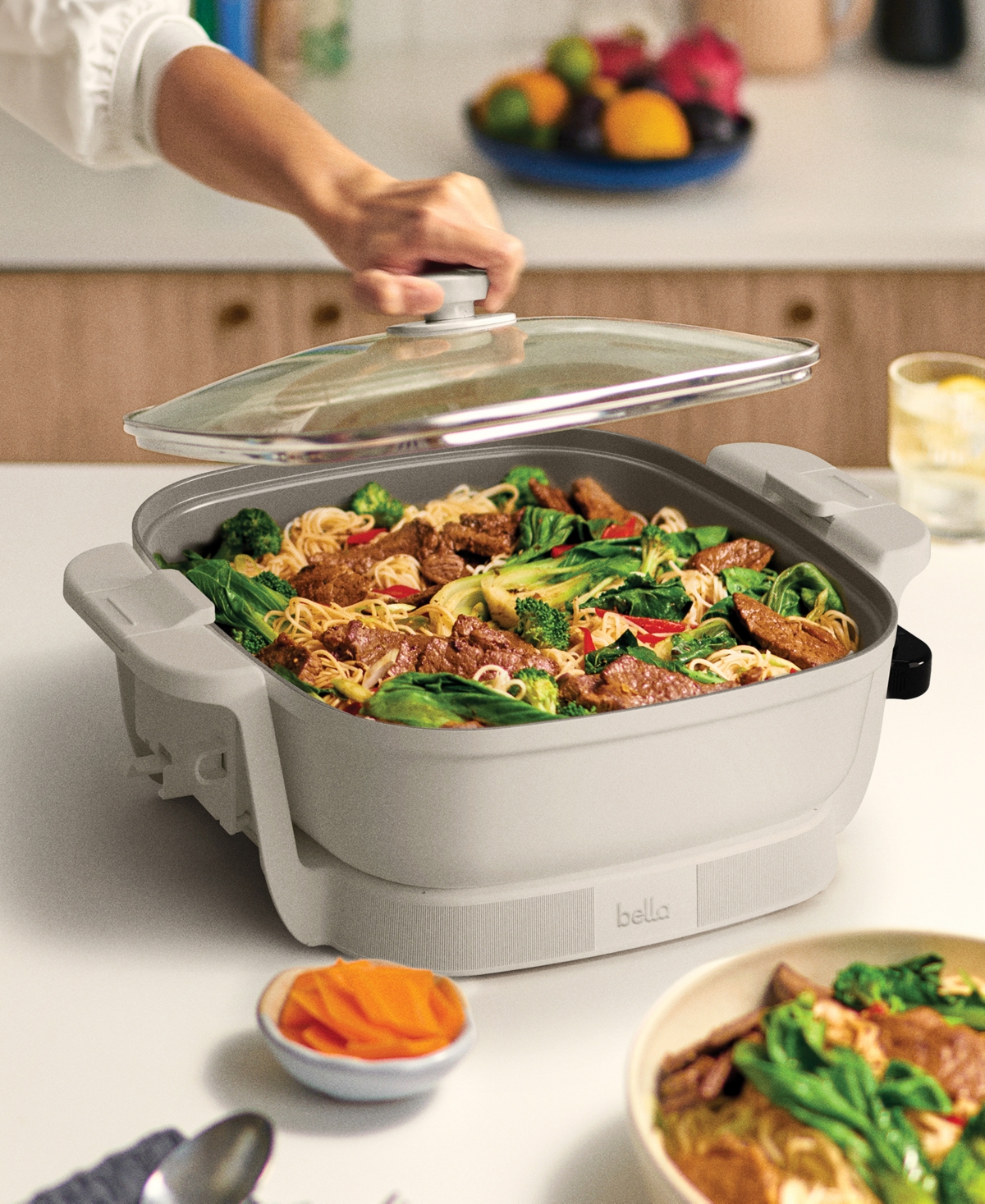 Bella 12" X 12" Make And Take Electric Skillet