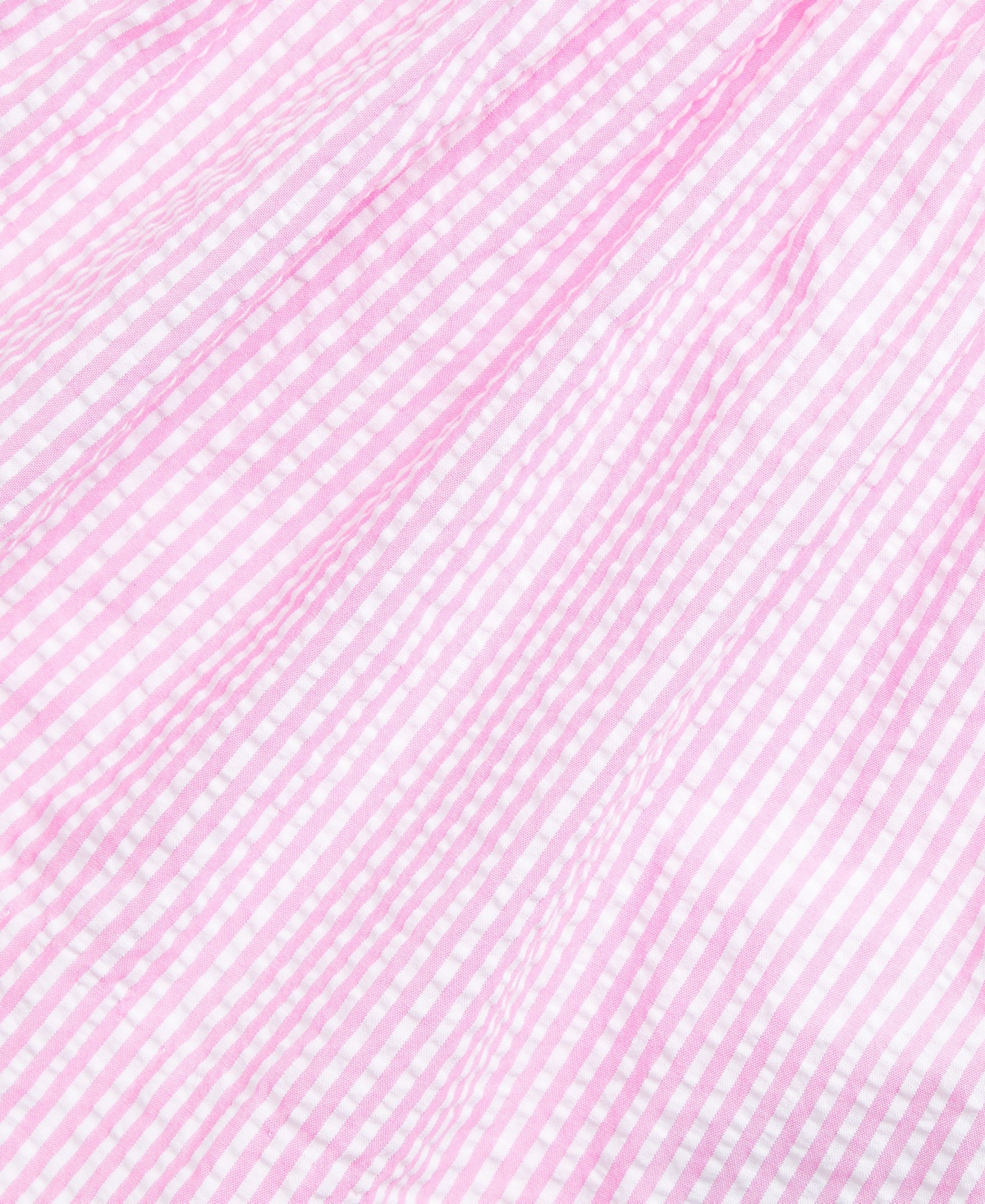 Polo Ralph Lauren Baby Girls Cotton Striped Seersucker Dress In Pink