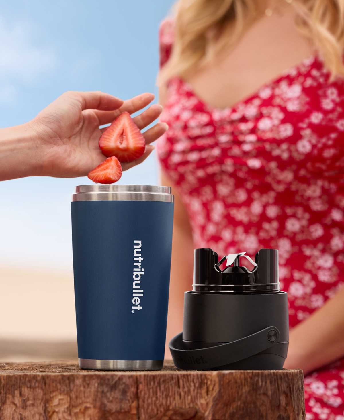 Nutribullet Flip Portable Blender In Indigo