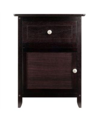 Wood End Table Nightstand Accent Table for Living Room or Bedroom Decor