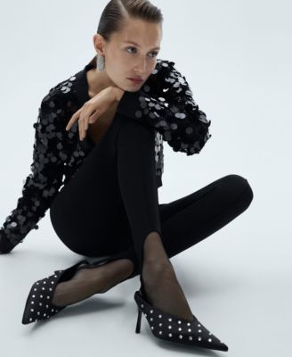 Women's Paillettes Knit Cardigan