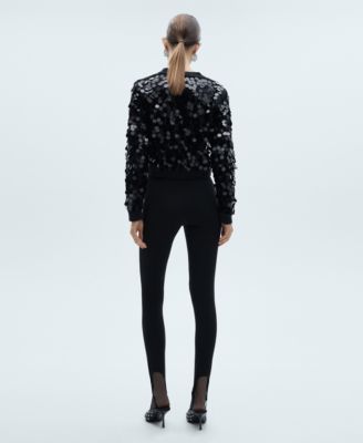 Women's Paillettes Knit Cardigan