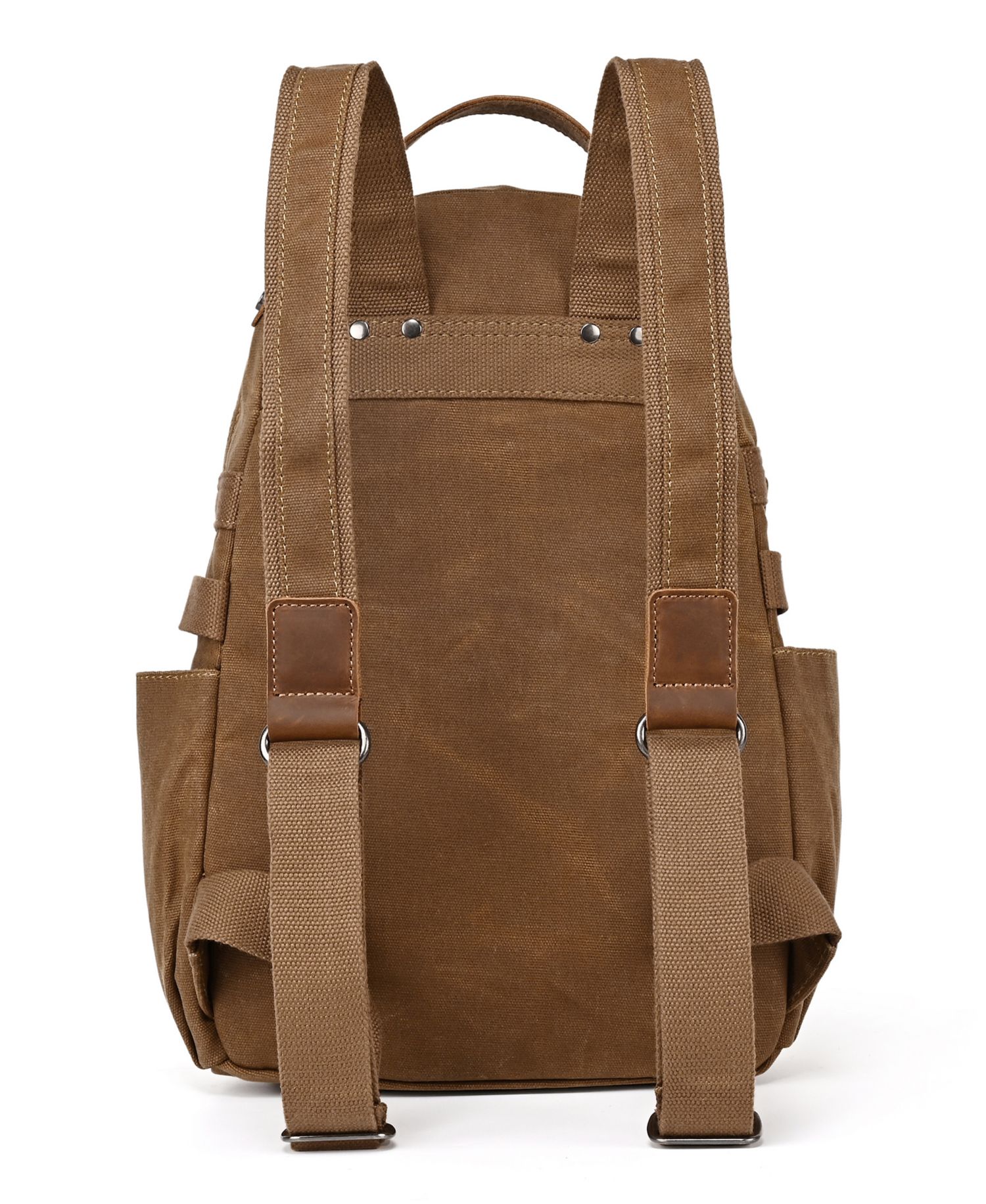 Mountain Leaf Utility Bee-Wax Canvas Backpack