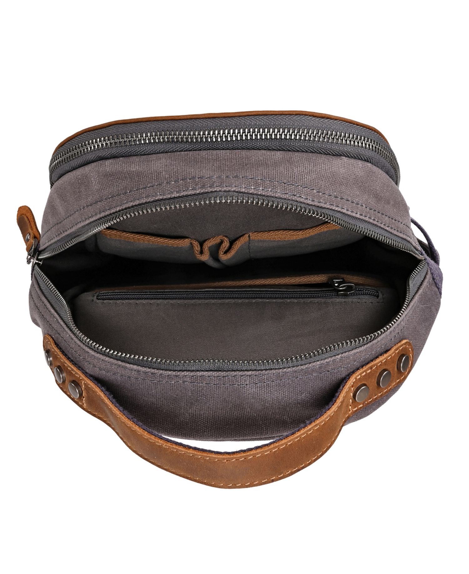Mountain Leaf Utility Bee-Wax Canvas Backpack