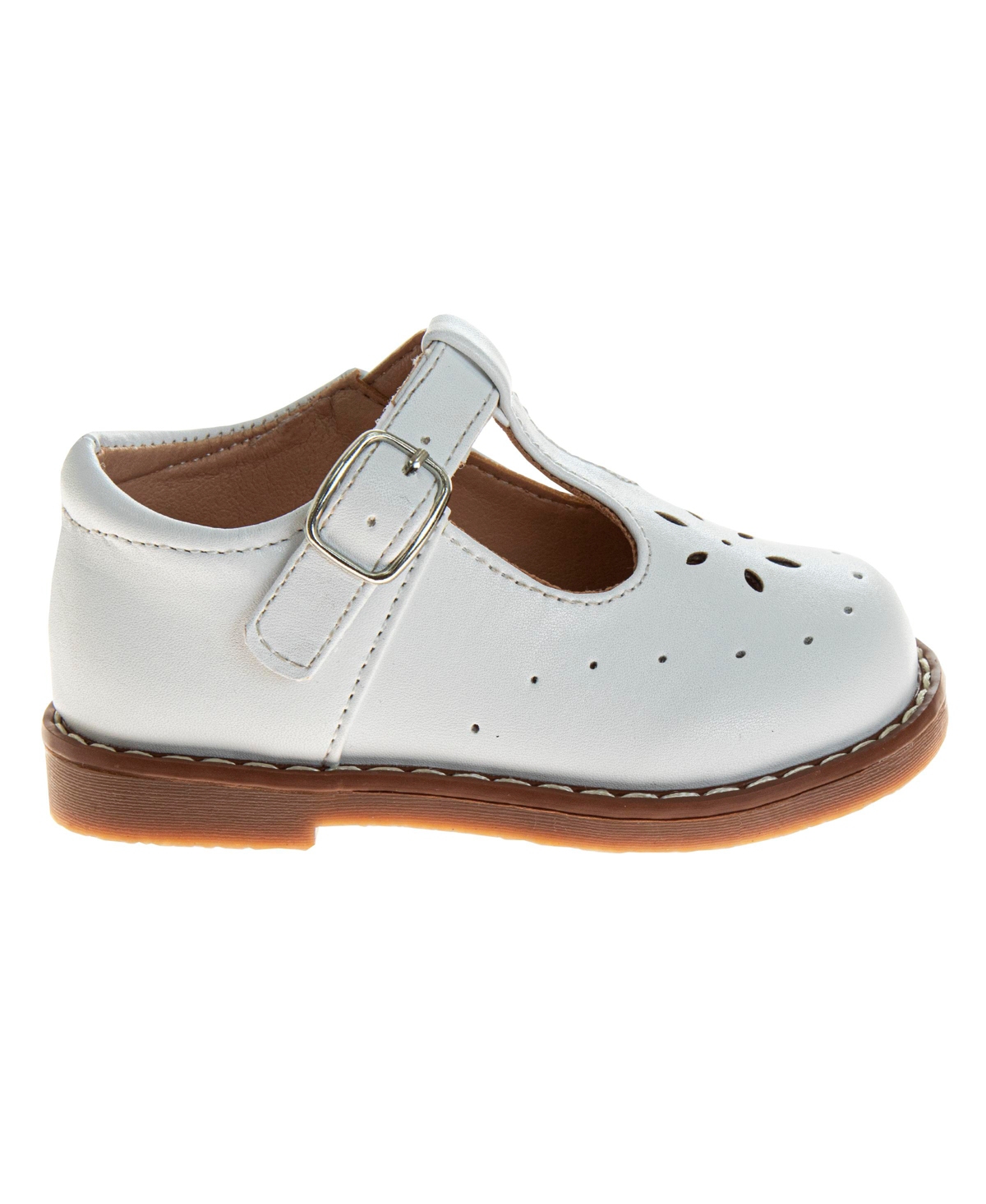 JOSMO INFANT SLIP-RESISTANT FLAT T-STRAP SHOES 
