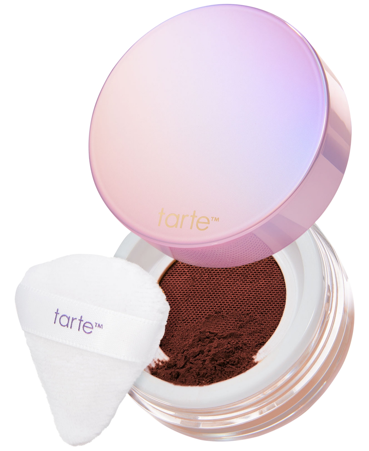 Tarte Creaseless Setting & Brightening Powder In Translucent Very Deep