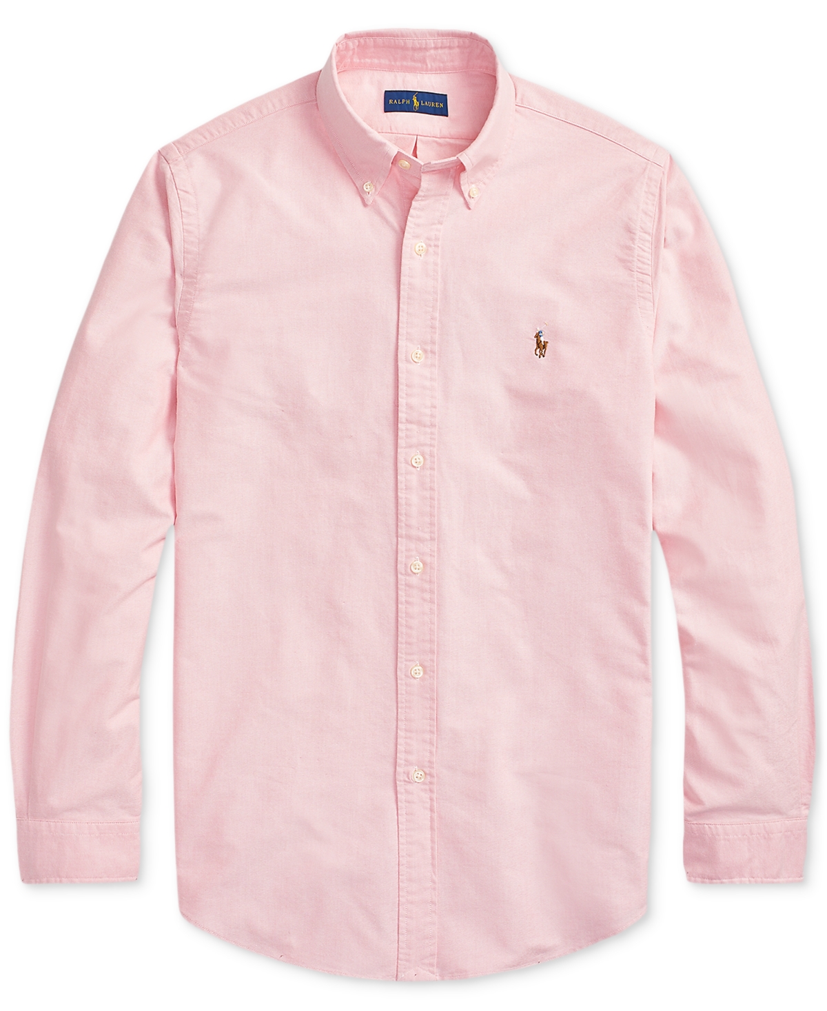 Polo Ralph Lauren Men's Custom Fit Oxford Shirt In Pink